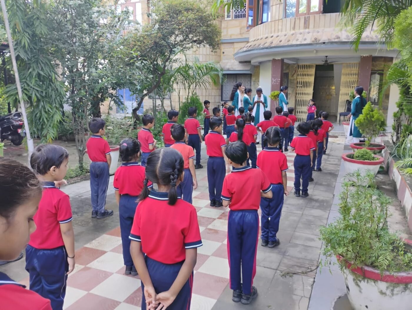 Students at Bharat School of Learning